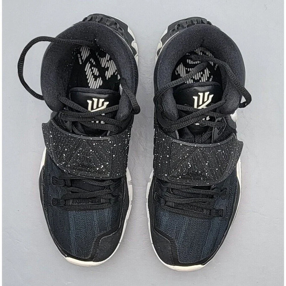 Nike Kyrie 6 Jet Black Sneaker Basketball 2019 Size 7 Men #BQ4630-001 - Picture 3 of 14